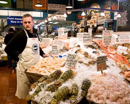 Pike Street Market Fishmonger