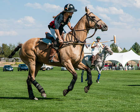 Polo Match near Bend, Oregon